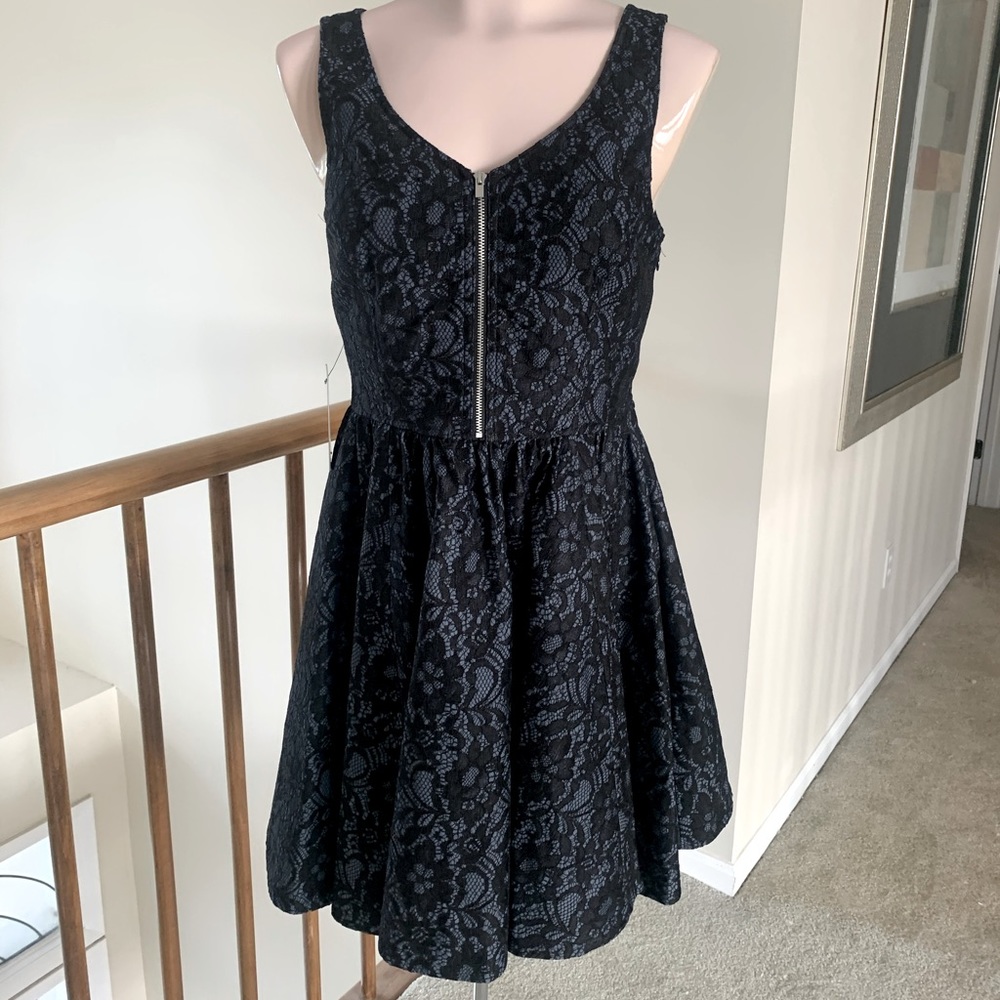 New with tag Express lace pattern a line dress.
